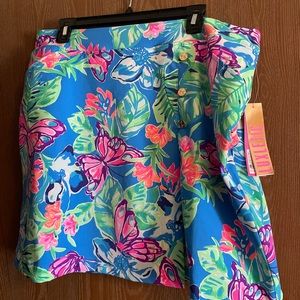 NWT LILLY PULITZER MONICA SKORT SZ 16